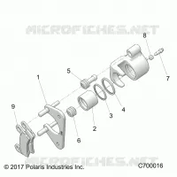 BRAKES, HINTERSATTELS