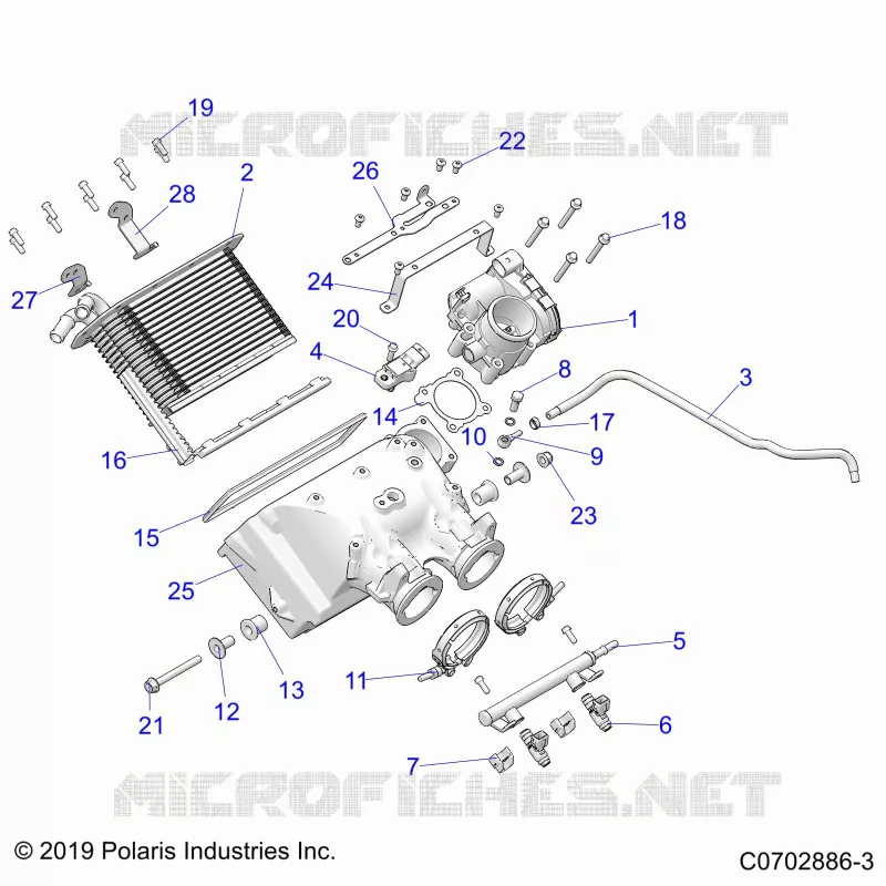 ENGINE, LUFTEINLASS MANIFOLD