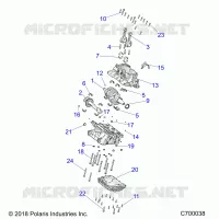 CRANKCASE AND CRANKSHAFT