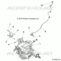 DRIVE TRAIN, MAIN GEARCASE MOUNTING