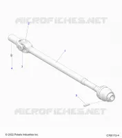 ANTRIEB, FRONT PROP SHAFT
