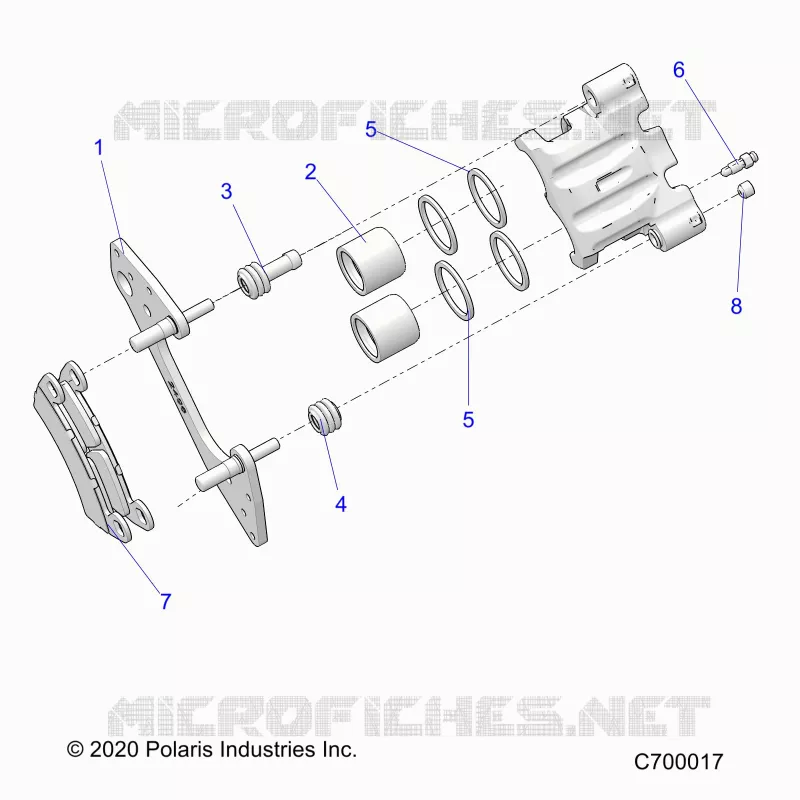 VORDERBREMSE CALIPER