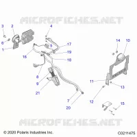 ELEKTRIC, HORN AND LICENSE PLATE BRACKET