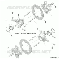 FRONT SUSPENSION CARRIER- Z22S1E99AL/BL (C700110-2)