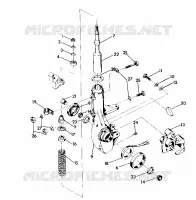 FRONT Verstrebung 250 6x6 / W928727 (4922842284012A)