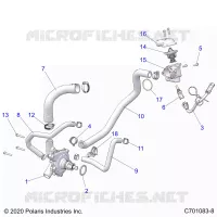 MOTOR, WATERPUMP AND BYPASS