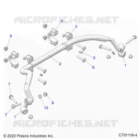 SUSPENSION, REAR STABILISATORSTANGE