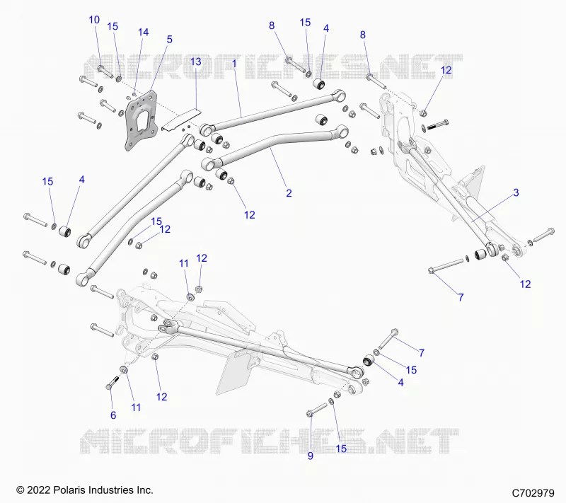 HINTERRADAUFHÃ„NGUNG TRAILING ARMS MOUNTING