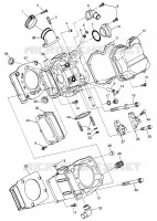 ZYLINDER  SCRAMBLER 500 W97BC50A (4943074307D001)