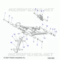 SUSPENSION, FRONT DREHMOMENTARM