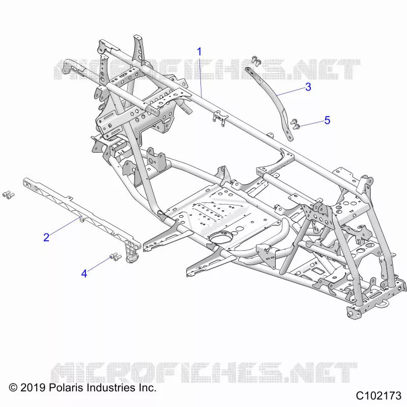 CHASSIS, MAIN RAHMEN