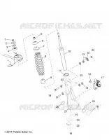 FRONT SUSPENSION STREBE