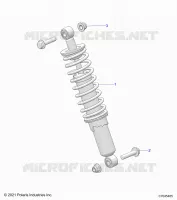 SUSPENSION, FRONT SHOCK