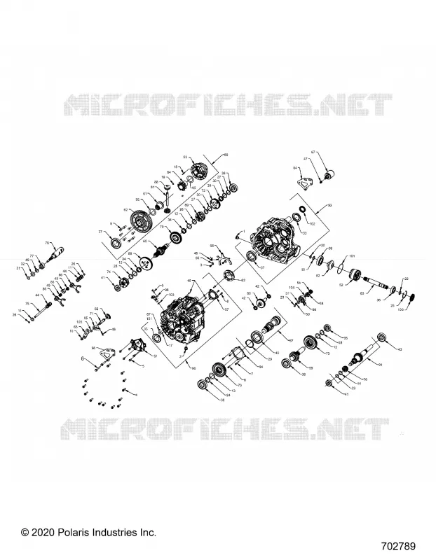 ANTRIEB, MAIN GEARCASE INTERNALS