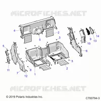 KAROSSERIE HINTEN CLOSEOFF AND FENDERS