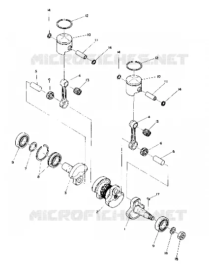 PISTON AND KURBELWELLE (4909550955017A)