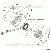 ENGINE, STATOR AND SCHWUNGRAD