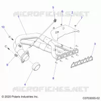 ENGINE, ABGASSYSTEM, HEADPIPE AND RELATED