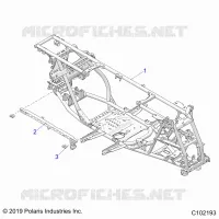 CHASSIS, MAIN RAHMEN