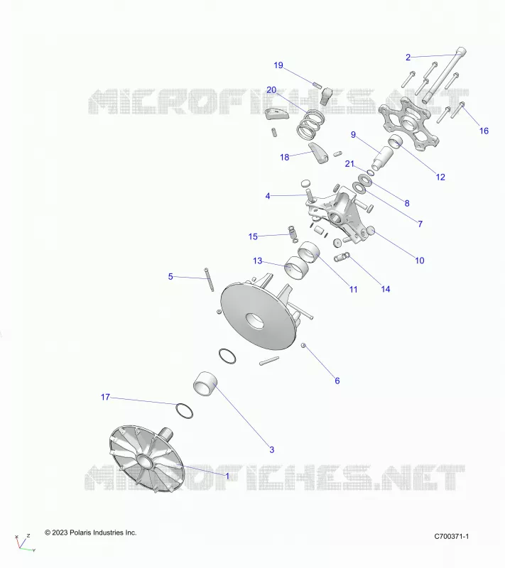 ANTRIEB, PRIMARY CLUTCH