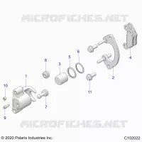 BRAKES, HINTERSATTELS