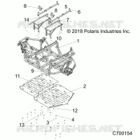 CHASSIS, MAIN FRAME AND SKID PLATES