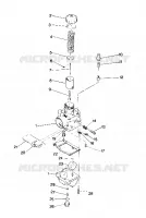 VERGASER TRAIL DEALER MUST VERIFY  JETTING   VERGASER NUMBERS (4919281928032A)