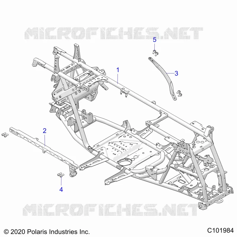 CHASSIS, MAIN RAHMEN