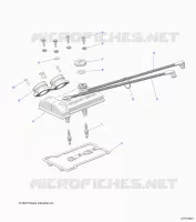 ENGINE, THROTTLE BODY AND VENTILDECKEL