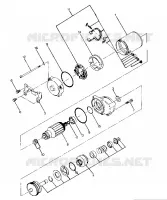 ANLASSER ASSEMBLY  UPDATED 5/90 (4917721772036A)