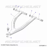 FRONT SUSPENSION CONTROL ARMS UPPER