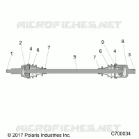 ANTRIEB, FRONT HALF SHAFT