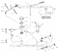 ÖLTANK SLX 780 B954287 (4933953395A012)
