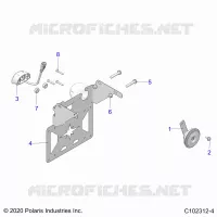 ELEKTRIC, HORN, AND LICENSE PLATE LIGHT