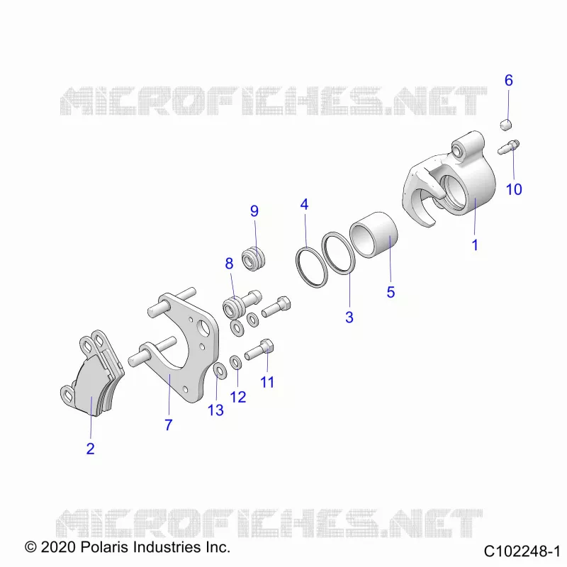 BRAKES, BRAKE BREMSZANGE VORNE
