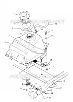TANK ASSEMBLY Scrambler W957840 (4927252725A012)
