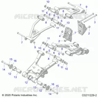 HINTERRADAUFHÃ„NGUNG CONTROL ARM, MOUNTING