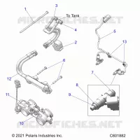 KRAFTSTOFFSYSTEM, RAIL, LINES AND THROTTLE BODY