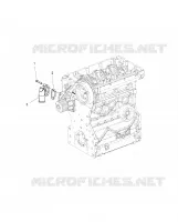 ENGINE, WASSERZUFLUSS FLANGE
