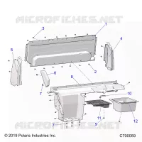KAROSSERIE HINTEN CLOSEOFF, AND FENDERS