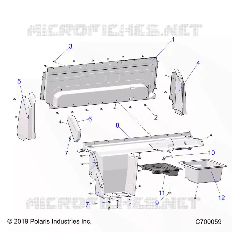 KAROSSERIE HINTEN CLOSEOFF, AND FENDERS