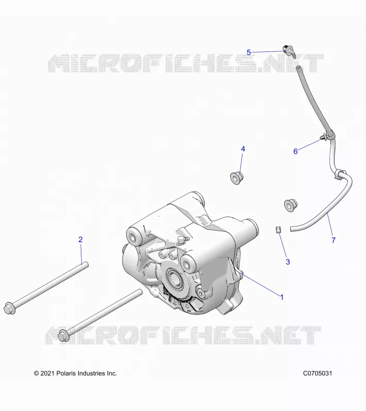 ANTRIEB, FRONT GEARCASE MOUNTING