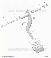 BREMSES, PEDAL
