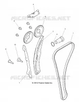 CAM KETTEN AND TENSIONER