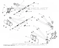 FRONT SUSPENSION CONTROL ARMS