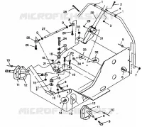 Lenkung 500 EFI 0942774 and EFI SKS 0942574 (4924982498012A)