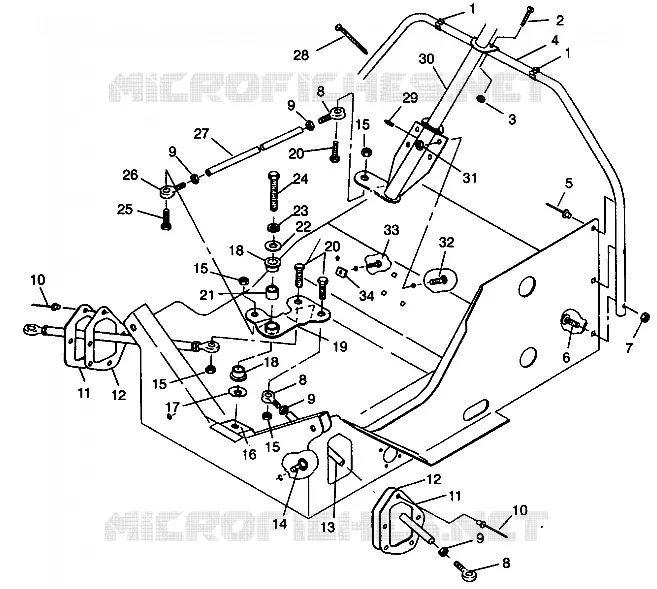 Lenkung 500 EFI 0942774 and EFI SKS 0942574 (4924982498012A)