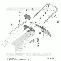 HECHSTOSSSTANGE, SNOWFLAP UND TAILIGHT COVER