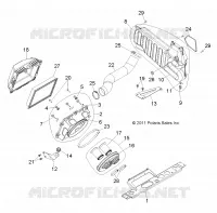 MOTOR, LUFTEINLASS SYSTEM