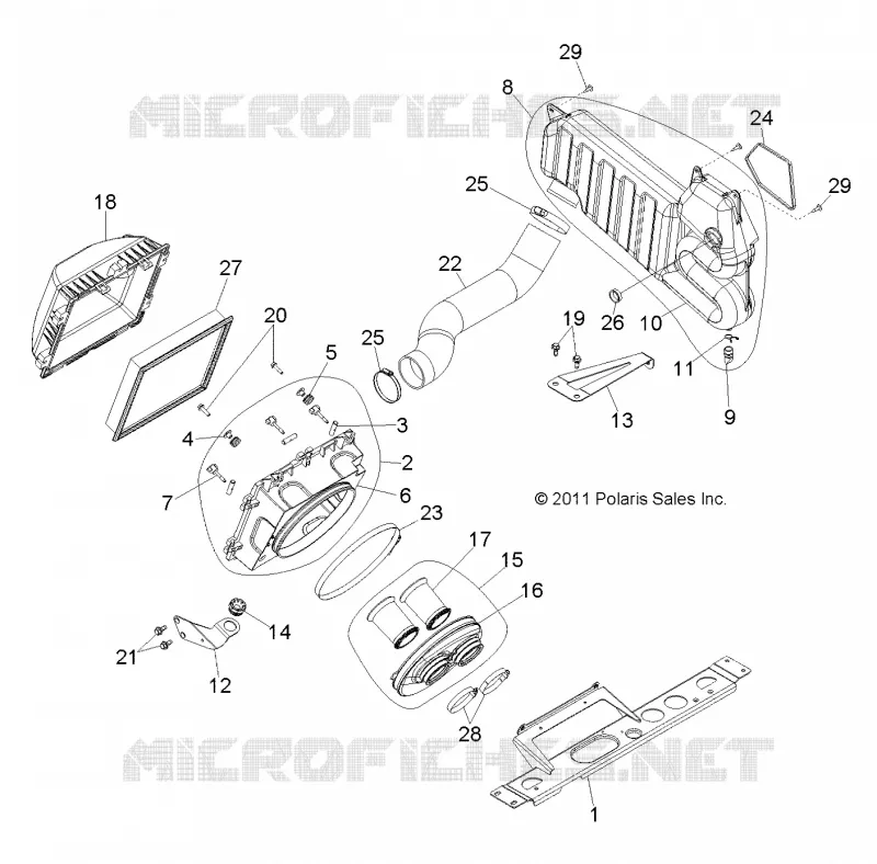 MOTOR, LUFTEINLASS SYSTEM